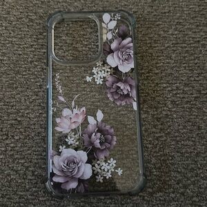 Clear, multicolor soft iPhone case